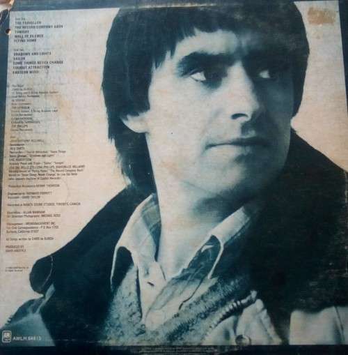 CHRIS DE BURGH - Eastern Wind Vinyl LP