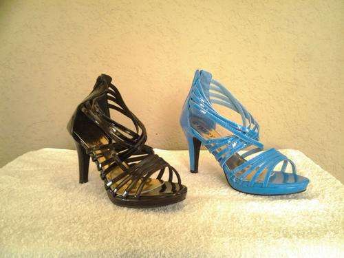 Black Strap Heel size 6