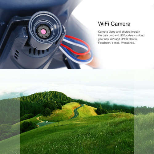 UdiRC U42W Wifi FPV Drone RC Quadcopter - Black