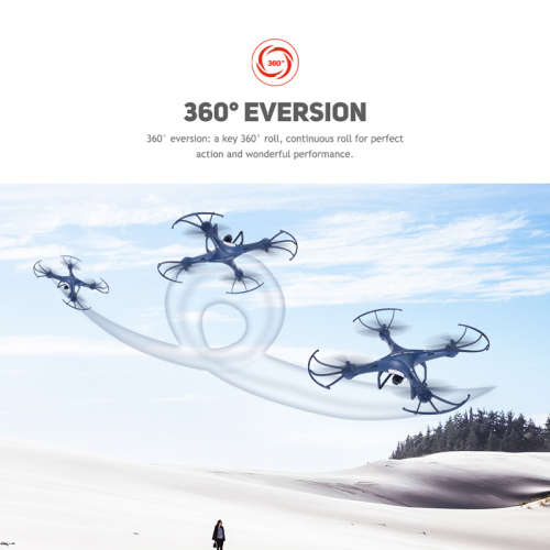 UdiRC U42W Wifi FPV Drone RC Quadcopter - Black