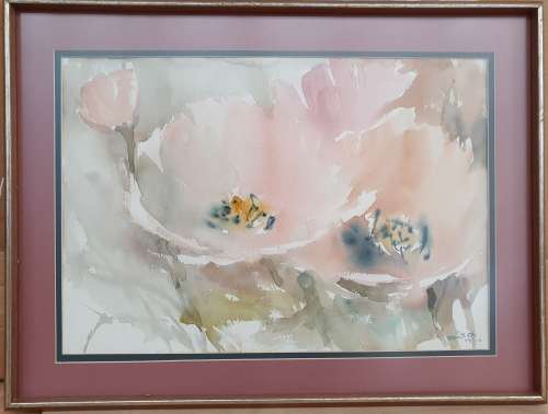 Sonnette Olls watercolour painting