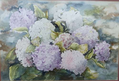 Ralphine watercolour painting