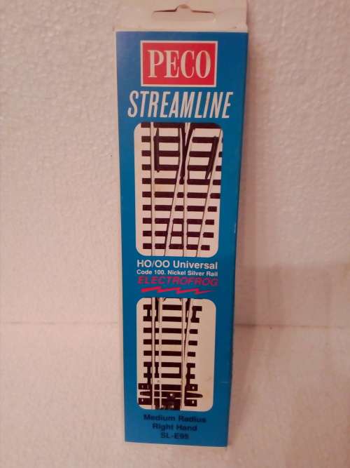 HO SCALE PECO RIGHT HAND POINT