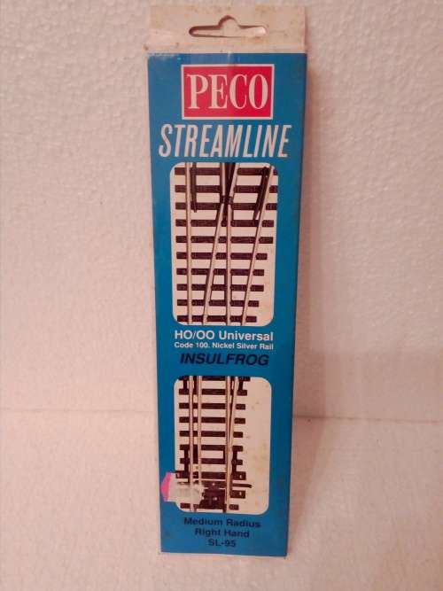 HO SCALE PECO RIGHT HAND POINT
