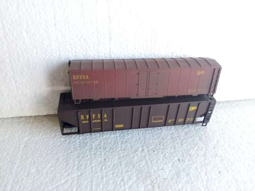 HO FRATESCHI JOBLOT BOX WAGONS