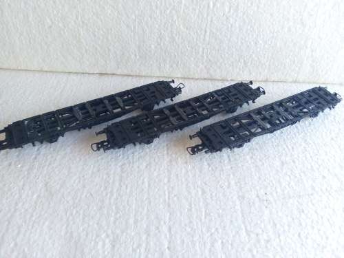 HO ROCO FLAT WAGONS FOR CONTAINERS