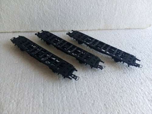 HO ROCO FLAT WAGONS FOR CONTAINERS