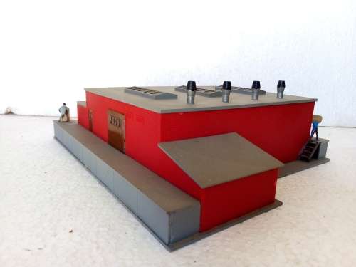 HO SCALE HELJAN INDUSTRIAL PLANT