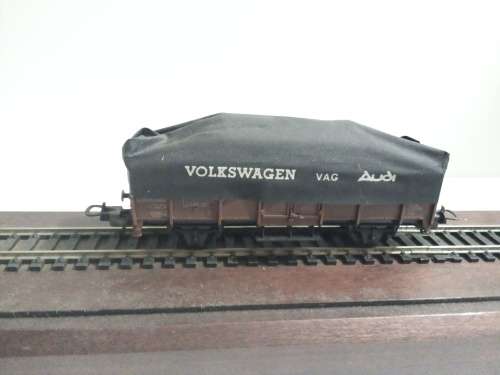 LIMA COAL WAGON WITH TARP