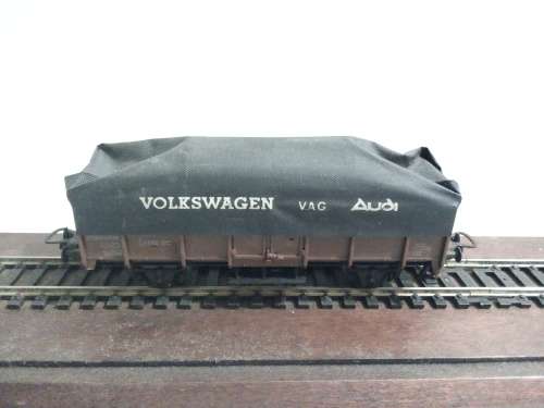 LIMA COAL WAGON WITH TARP