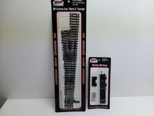 HO/OO SCALE ATLAS LEFTHAND POINT +MOTOR