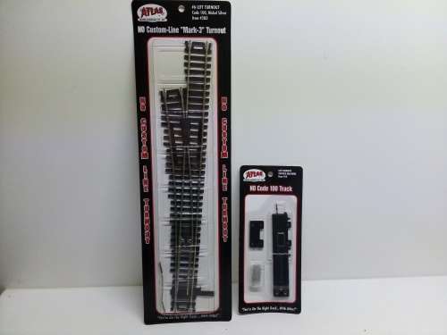 HO/OO SCALE ATLAS LEFTHAND POINT +MOTOR