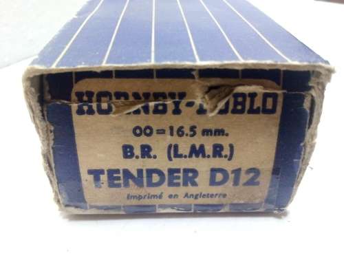 HO/OO HORNBY DUBLO TENDER