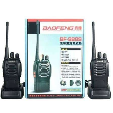 Baofeng BF-888S Two-Way Radios or Walkie Talkie UHF 16 Channels, 3 - 5 km talking range etc