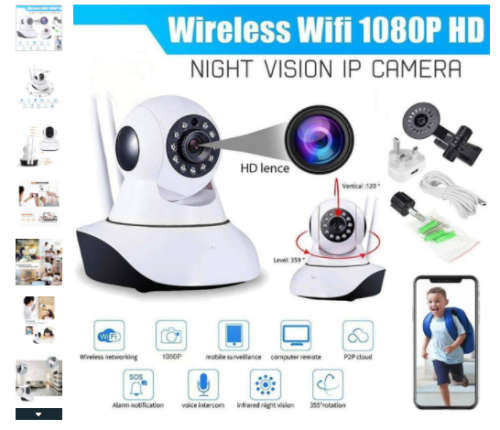 1080P Wireless IP Camera Home Security Camera