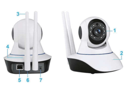 1080P Wireless IP Camera Home Security Camera