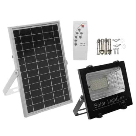 50W Solar LED Flood Light with Remote control