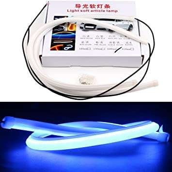 Soft Article DRL Led Light Strips 450mm - White light