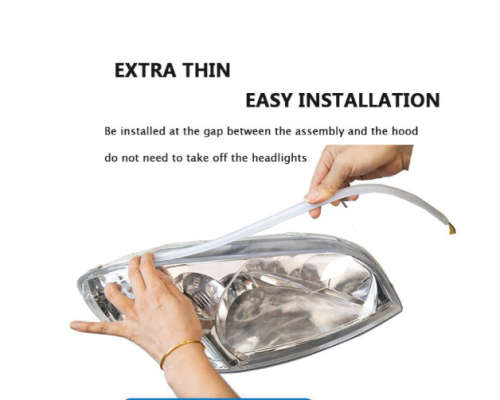 Soft Article DRL Led Light Strips 450mm - White light