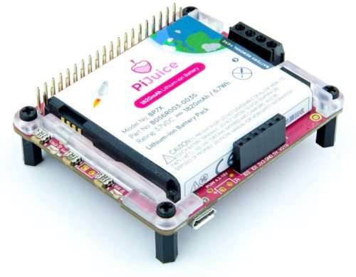 Raspberry Pi 4B, 4GB Mem, with Battery, LCD, PSU, SD Card, Case and HDMI Cable