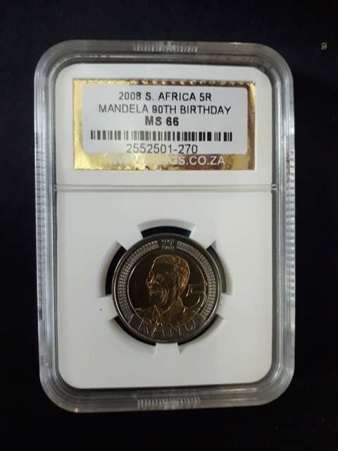 2008 Mandela 90th Birthday MS66