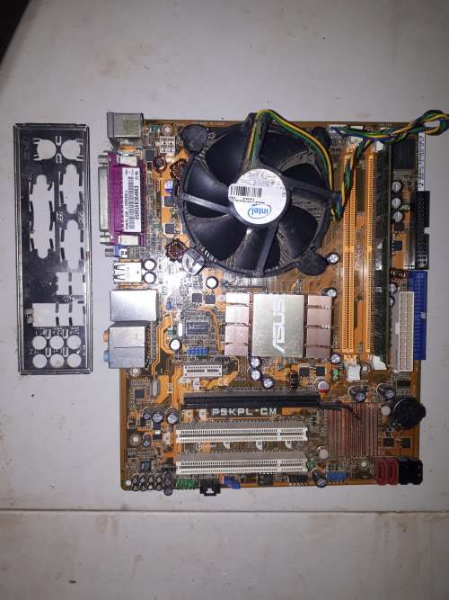 Motherboard Combo, USUS P5KPL-CM, 1GB Ram, Pentium Dual Core 2.5ghz