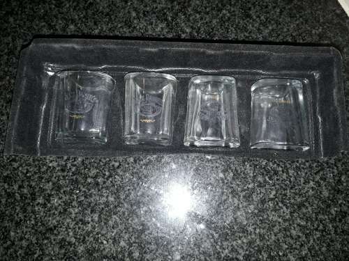 Jack Daniels shot glasses - Set of 4