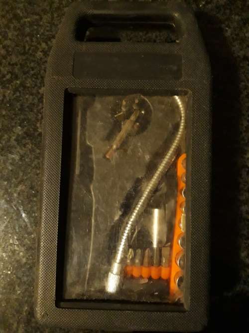 Driver set in carry case