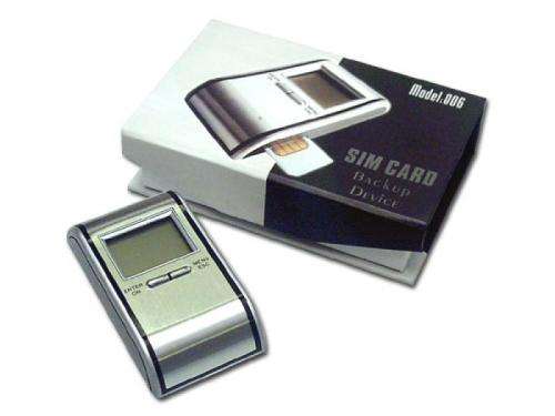 Sim card backup device