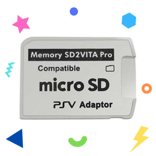 PSVITA / PS VITA / PS TV / PSTV SD2Vita PRO Card V5.0 Micro SD/TF Card Adapter - Playstation
