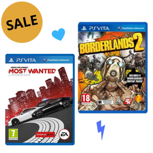 PSVITA / PS VITA Playstation Bundle - Need For Speed and Borderlands 2