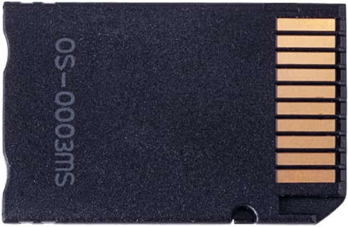 Micro Sd Tf To Ms Pro Duo Reader Memory Stick Adapter Converter Card (For Psp)