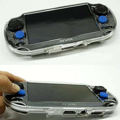 6 in 1 Silicone Analog Protector Kit for PSVITA \ PS Vita 1000 and 2000 (BLACK)