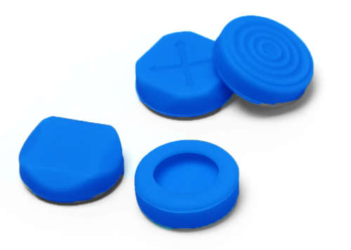 6 in 1 Silicone Analog Protector Kit for PSVITA \ PS Vita 1000 and 2000 (BLACK)