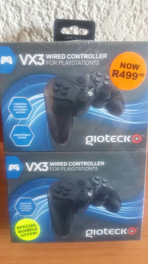 2 XBRAND NEW SEALED IN THE BOX PLAYSTATION 3 CONTROLLERS