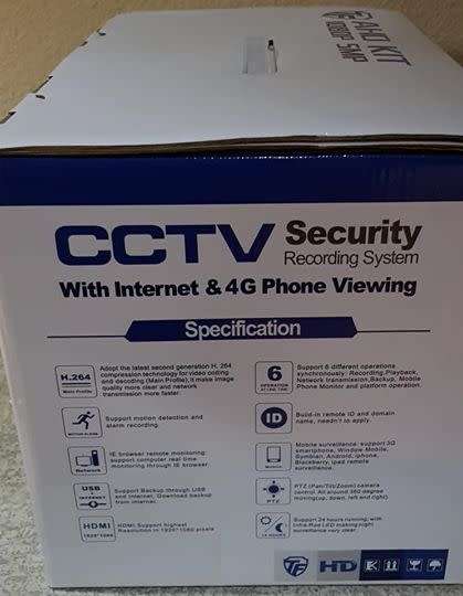 8 Channel AHD KIT 1080p 5 in 1 DVR