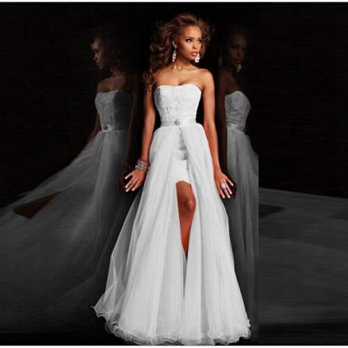 2 Piece Wedding Dress