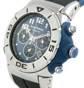 RARE **R7599-00** KRUG BAUMEN KINGSTON MENS TACHYMETER CHRONOGRAPH