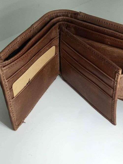 Brown Leather Mens Wallet