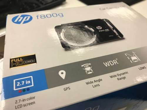 hp f800g Car Camcorder