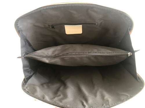 Genuine Italian Leather Laptop Bag Shoulder bag -MADE IN ITALY