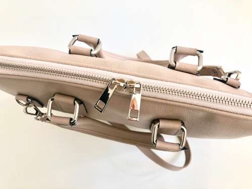 Genuine Italian Leather Laptop Bag Shoulder bag -MADE IN ITALY