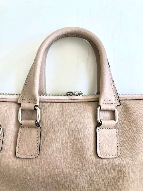 Genuine Italian Leather Laptop Bag Shoulder bag -MADE IN ITALY