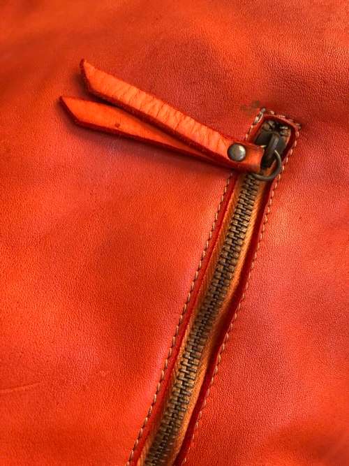 Genuine Italian Leather Shoulder Handbag with Crossbody Strap - MADE IN ITALY