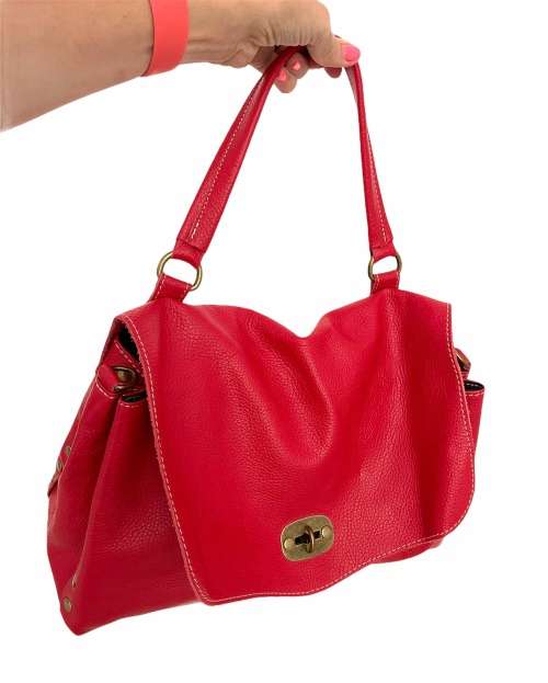 Genuine Leather Satchel Shoulder Handbags,