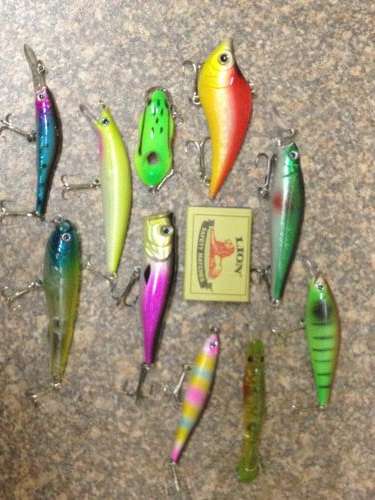 Set of 10 New Fishing Lures - Fresh or Salt Water
