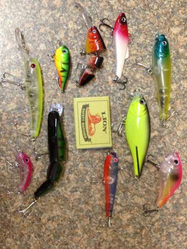 Set of 10 New Fishing Lures - Fresh and Salt Water