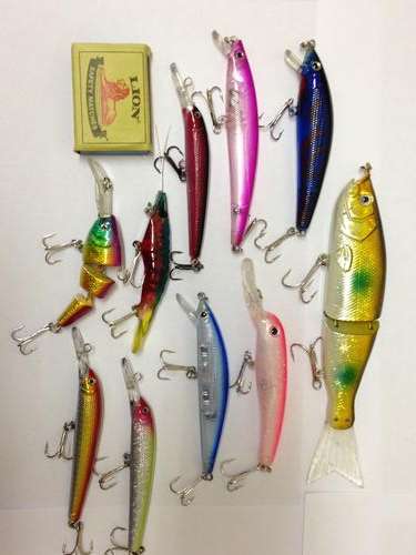 Set of 10 Brand New Fishing Lures - Fresh or Salt Water