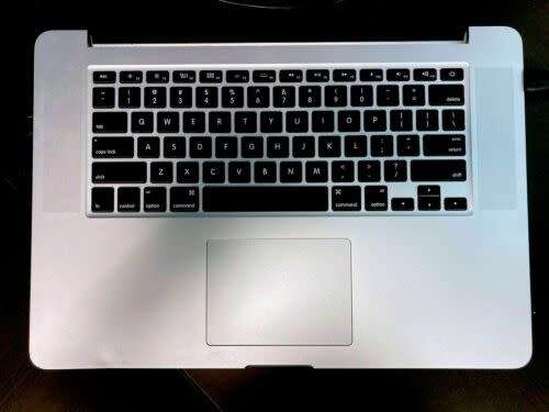 MacBook Pro 15` A1398 2012 Top Case Keyboard Assembly