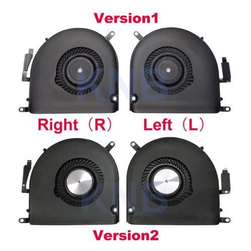 Apple MacBook Pro Retina 15` A1398 Late 2012 2013 2014 2015 Right & Left CPU Cooling Fan